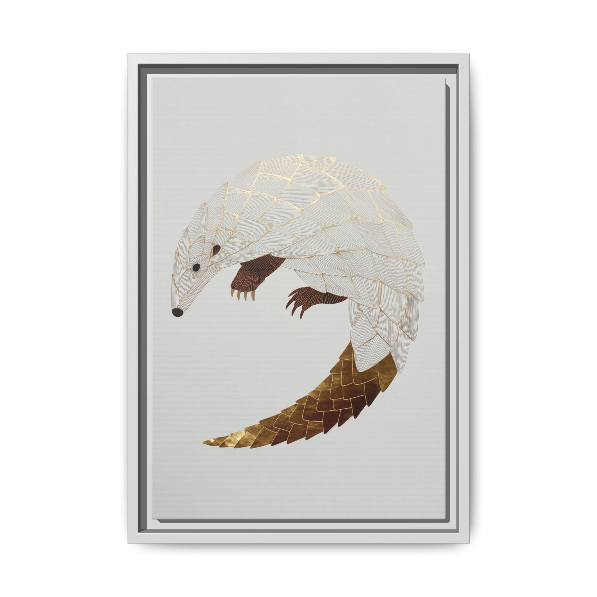 Geometric Hedgehog: Architectural Animal Portrait, Layered Geometric Illustration   |  Personalized & Custom Orders Available