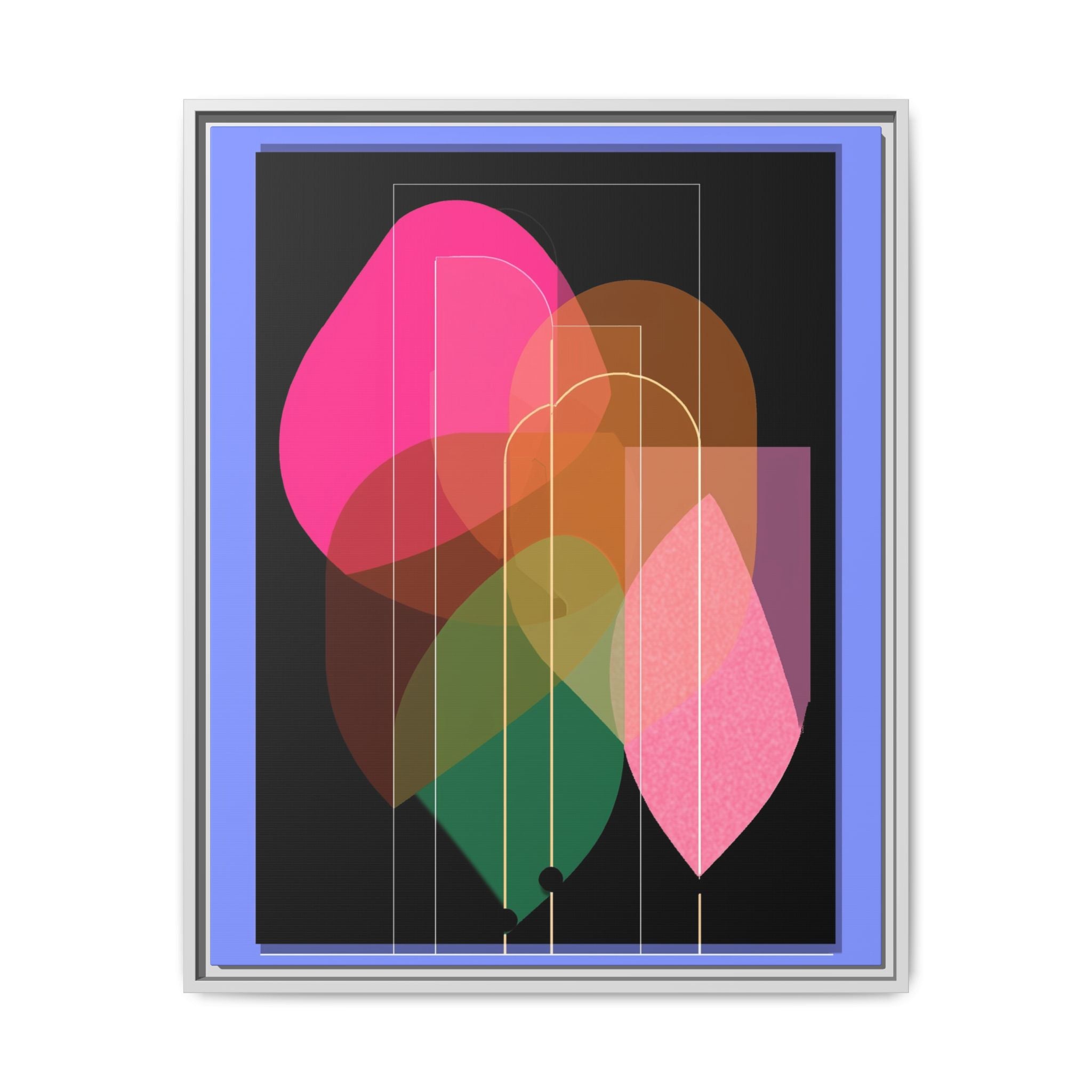 Organic Geometry: Abstract Shape Symphony, Minimalist Color Layers, Contemporary Graphic Design   |   Custom Orders Accepted