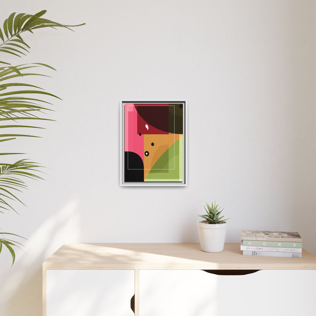 Geometric Convergence: Abstract Modernist Composition, Constructivist Color Blocking, Layered Geometric Design   |   Custom Orders Accepted