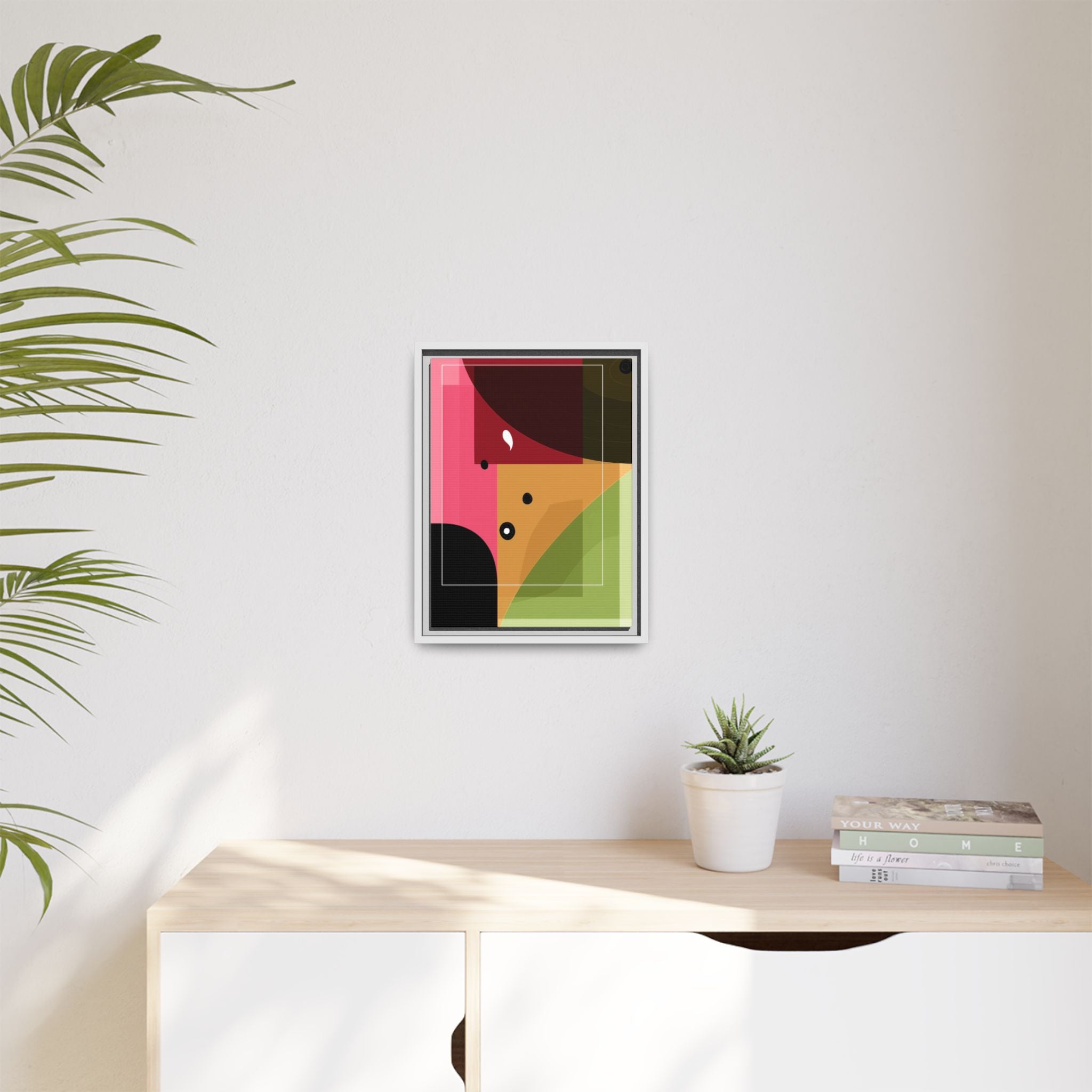 Geometric Convergence: Abstract Modernist Composition, Constructivist Color Blocking, Layered Geometric Design   |   Custom Orders Accepted