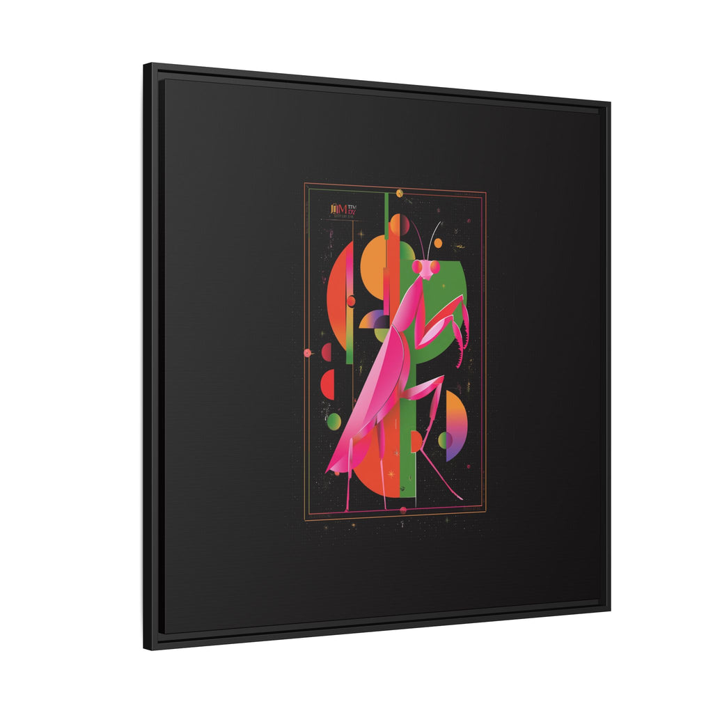 Celestial Mantis: Cubist Geometry, Cosmic Insect Portrait   |    Custom Orders Available