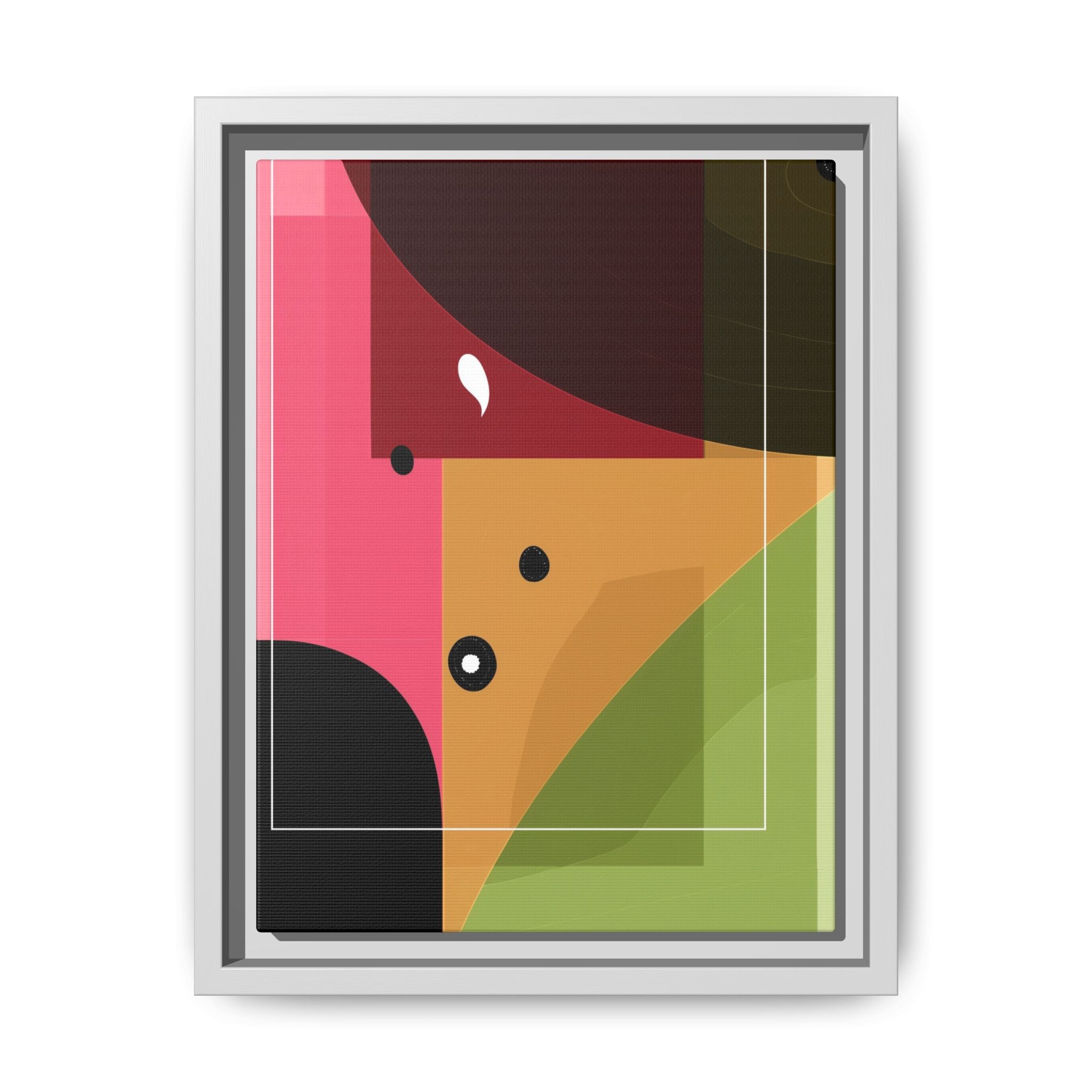 Geometric Convergence: Abstract Modernist Composition, Constructivist Color Blocking, Layered Geometric Design   |   Custom Orders Accepted