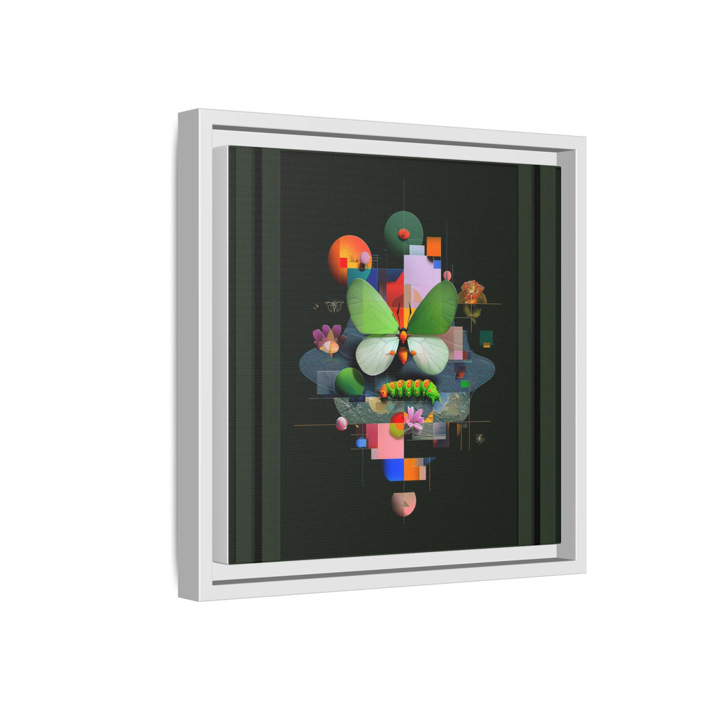 Metamorphosis Geometry Framed Print : Digital Nature Synthesis, Butterfly Abstraction   |  Personalized & Custom Orders Available