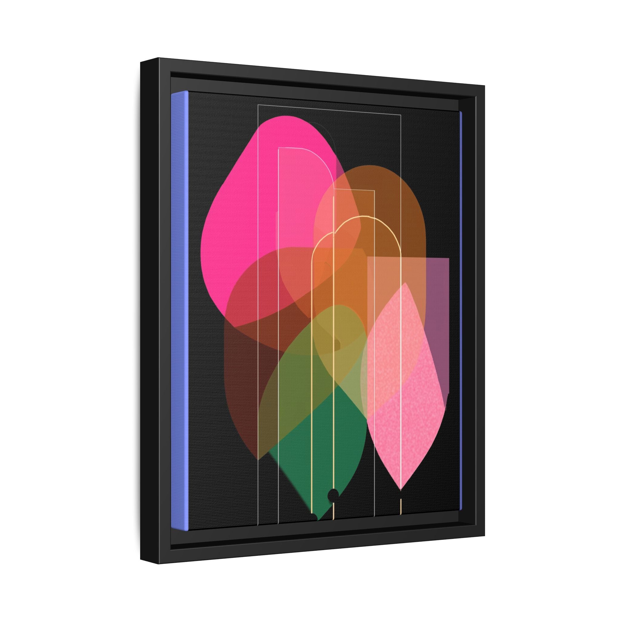 Organic Geometry: Abstract Shape Symphony, Minimalist Color Layers, Contemporary Graphic Design   |   Custom Orders Accepted