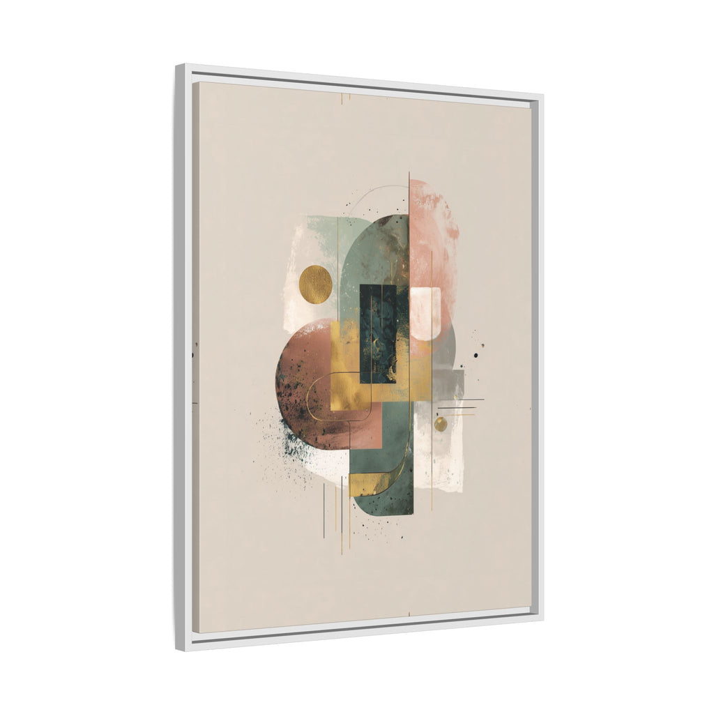 Organic Geometries: Fragmented Forms, Digital Abstract Composition, Layered Minimalist Art   |   Custom Orders Accepted