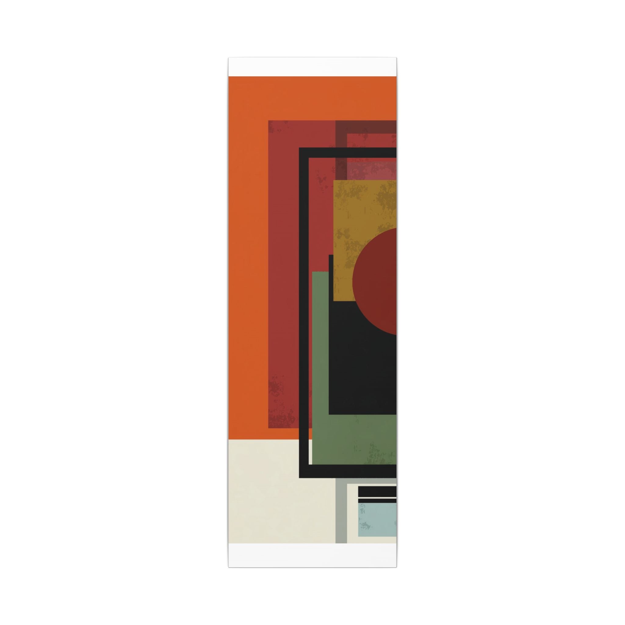 Geometric Harmony: Bauhaus Inspired Design, Mid-Century Modern Composition, Abstract Rectangular Layers   |   Custom Orders Accepted