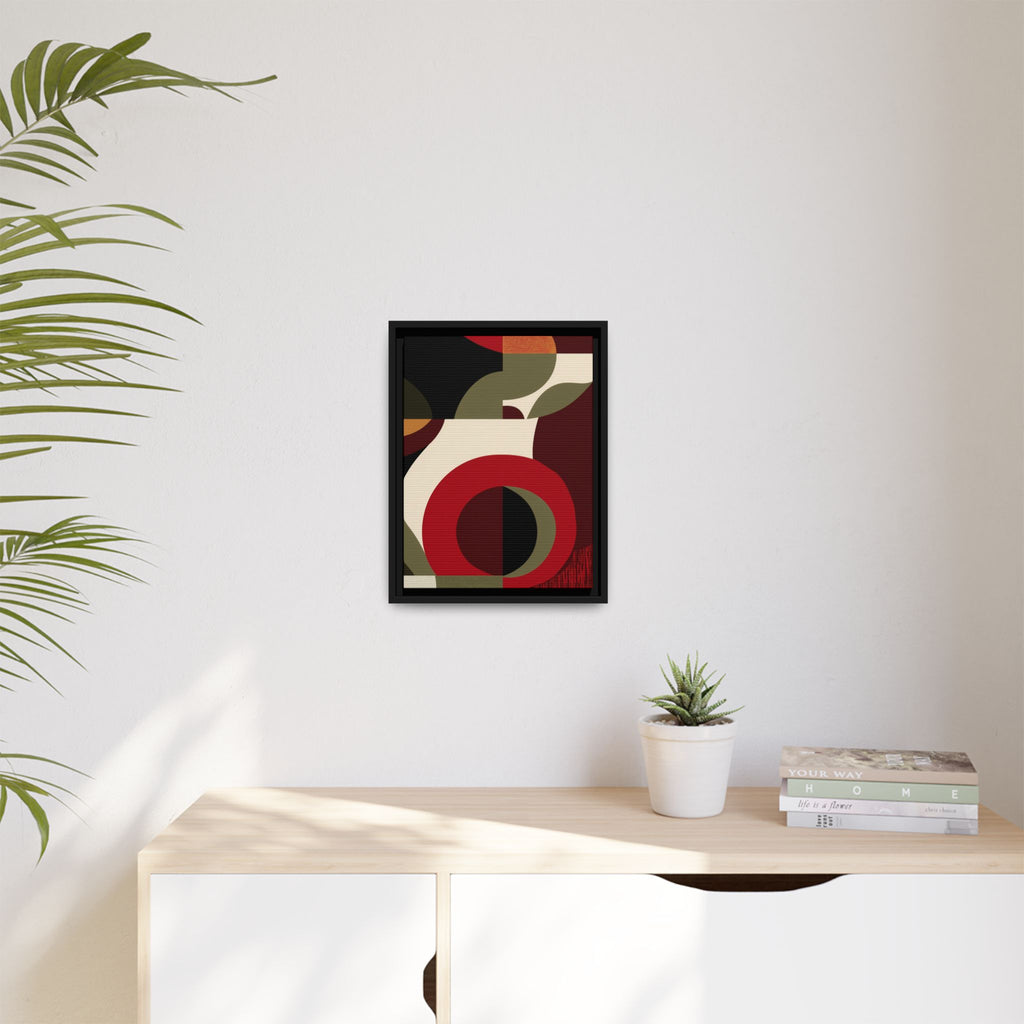 Geometric Intersections: Mid-Century Modern Design, Abstract Architectural Composition, Rhythmic Curved Forms   |   Custom Orders Accepted