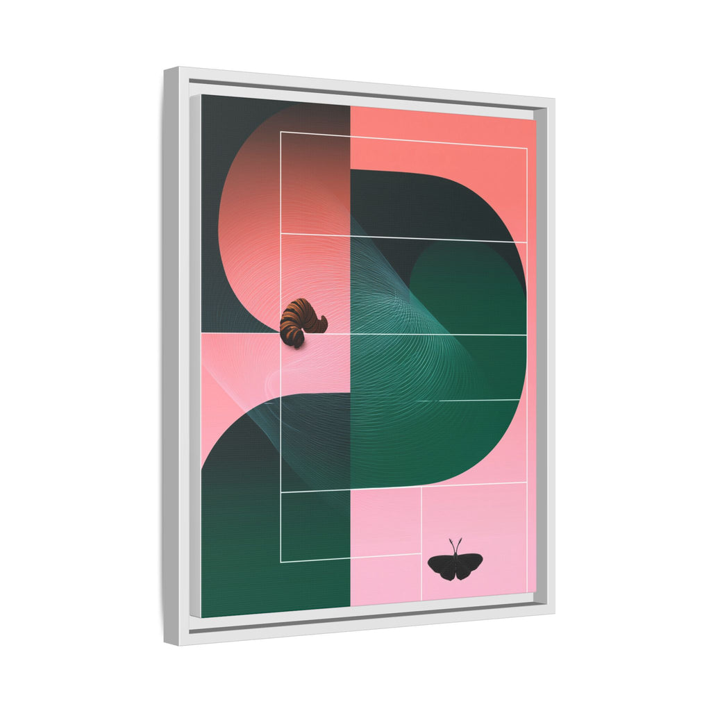 Metamorphosis in Geometric Harmony: Nature's Transformation, Abstract Design Exploration   |    Custom Orders Available