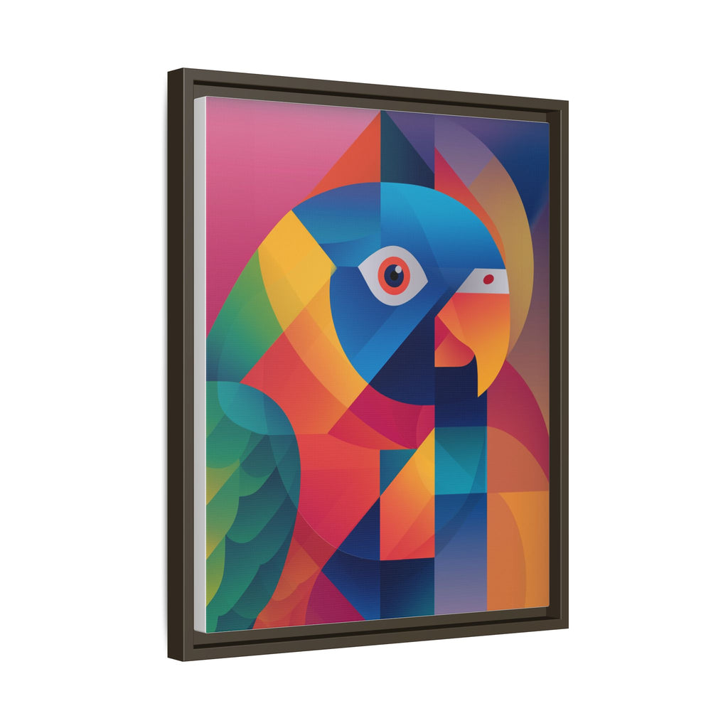 Prismatic Parrot: Cubist Deconstruction, Geometric Color Explosion   |  Personalized & Custom Orders Available