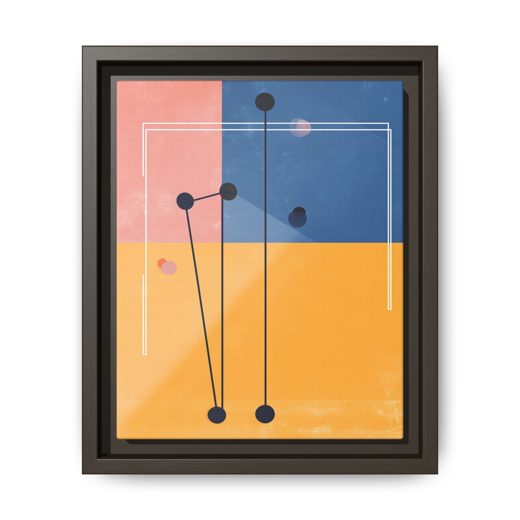 Nexus of Connection: Geometric Abstraction, Modernist Composition, Digital Color Blocks   |   Custom Orders Accepted