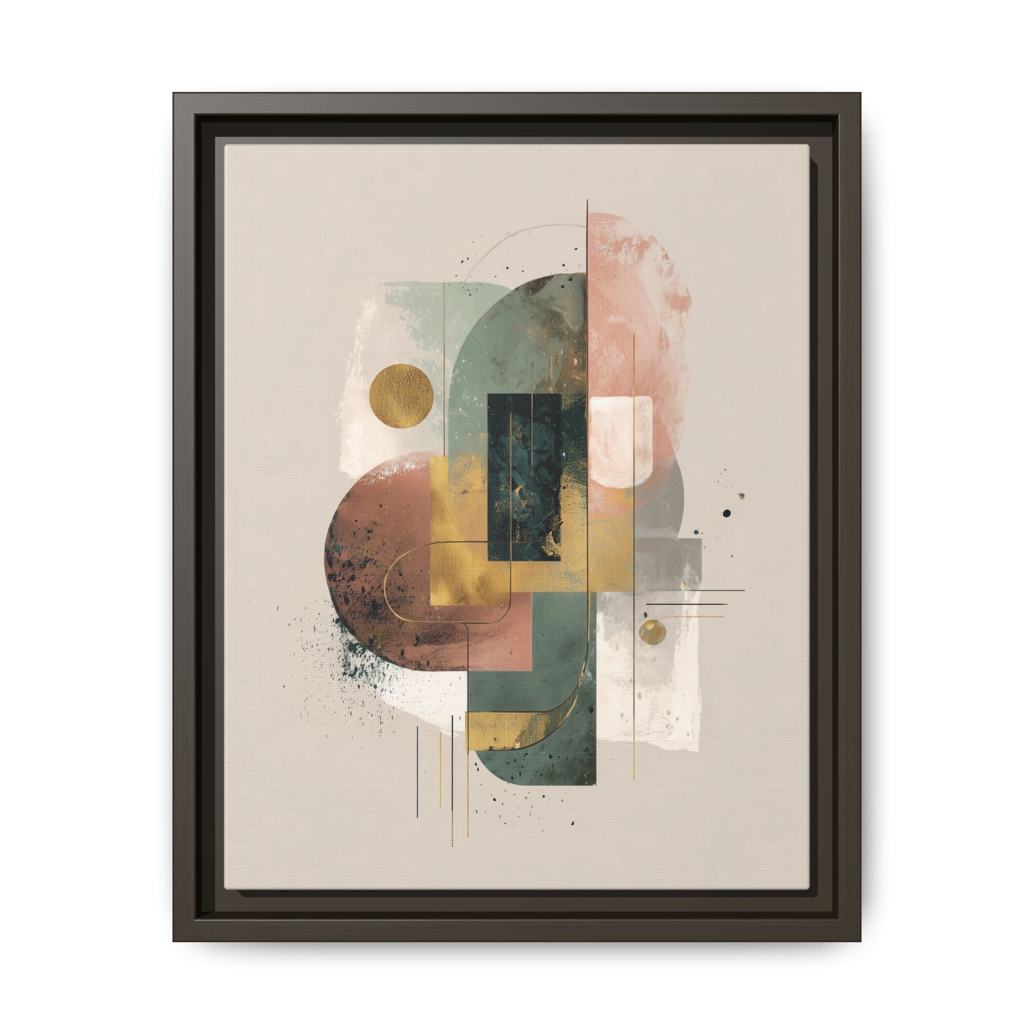 Organic Geometries: Fragmented Forms, Digital Abstract Composition, Layered Minimalist Art   |   Custom Orders Accepted
