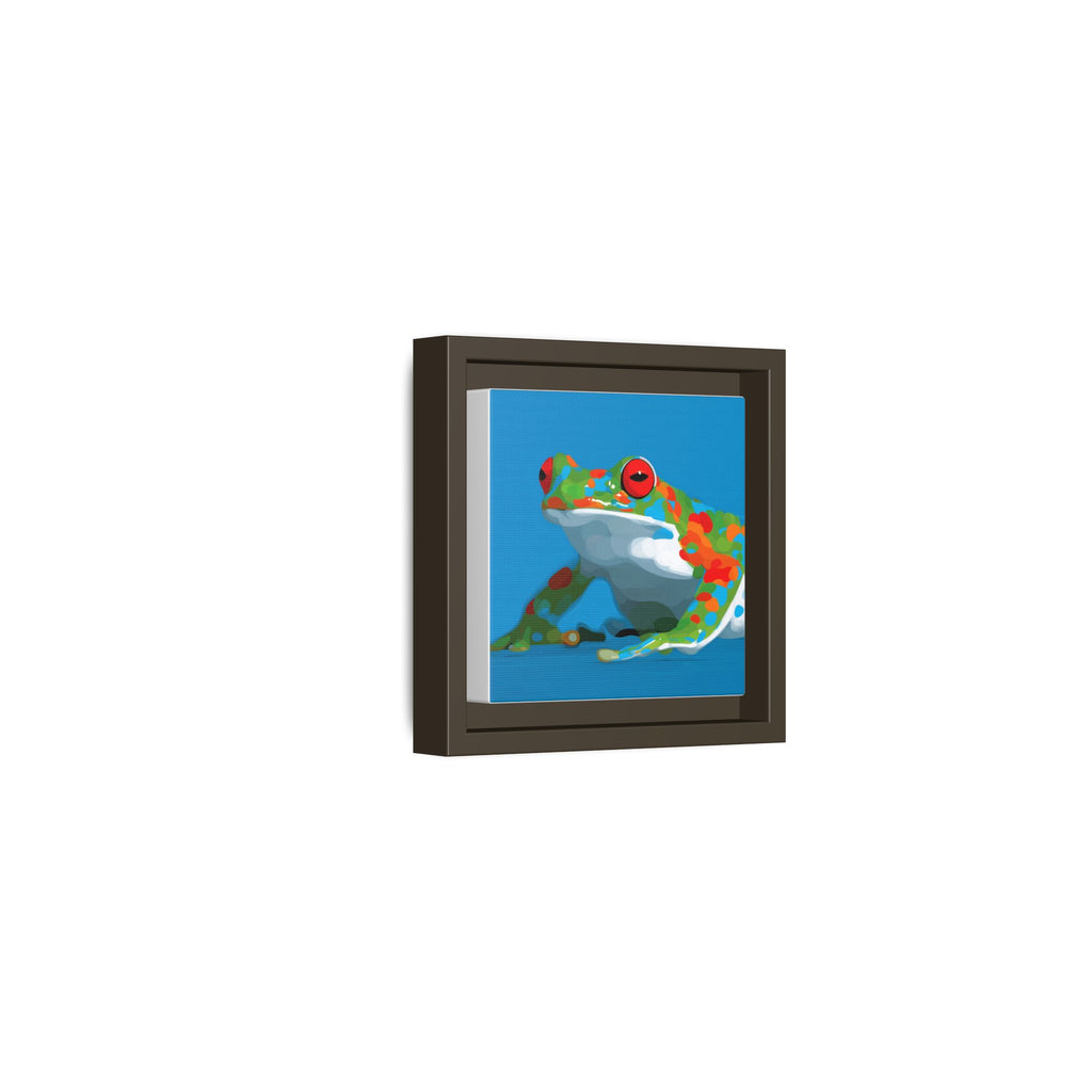 Mosaic Frog: Geometric Wildlife Art, Colorful Amphibian Print   |    Custom Orders Available