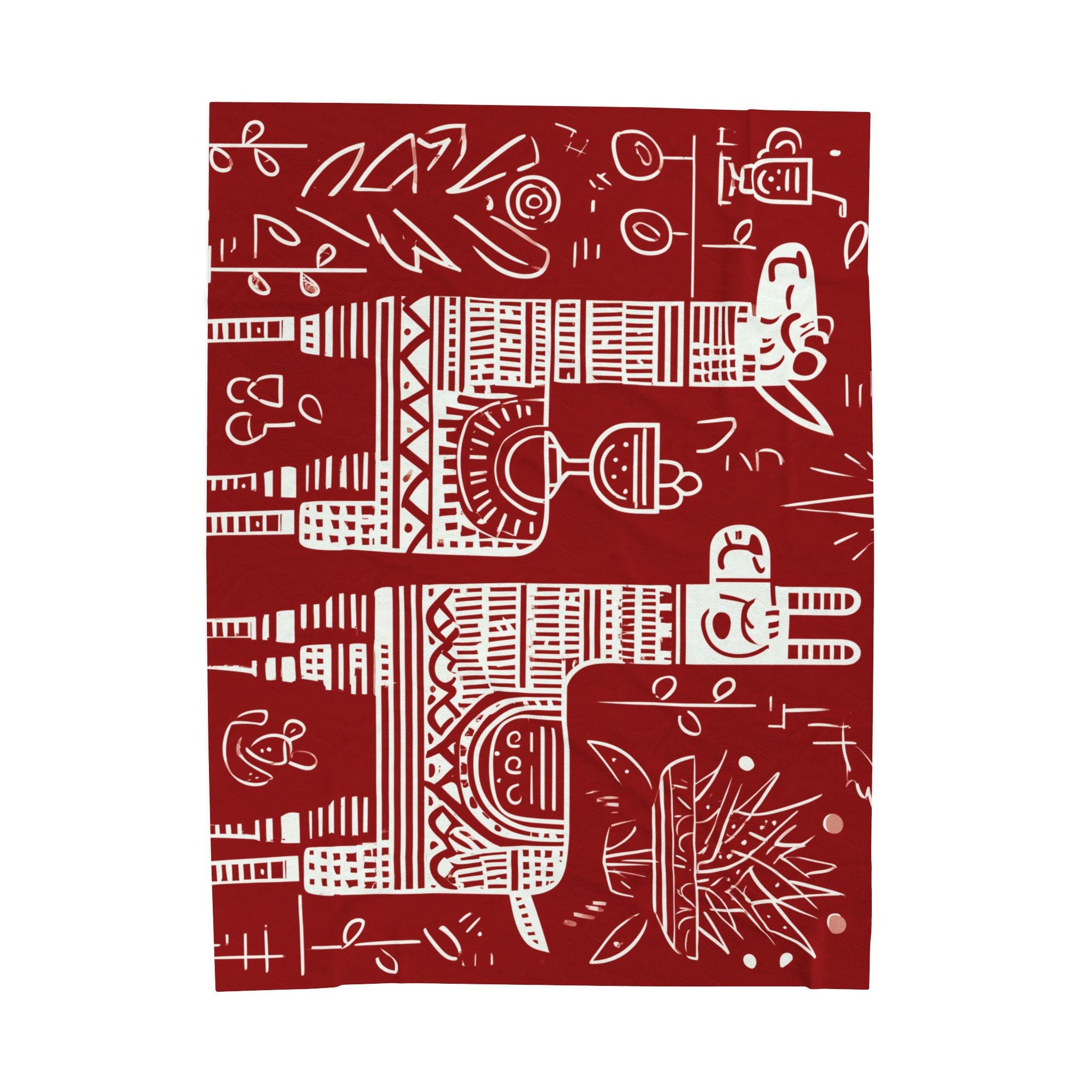 Colorful Llama Peruvian Peru Cusco Plush Blanket, Cozy Home Decor, Unique Gift for Kids, Mexican Fiesta Theme, Perfect for Snuggling