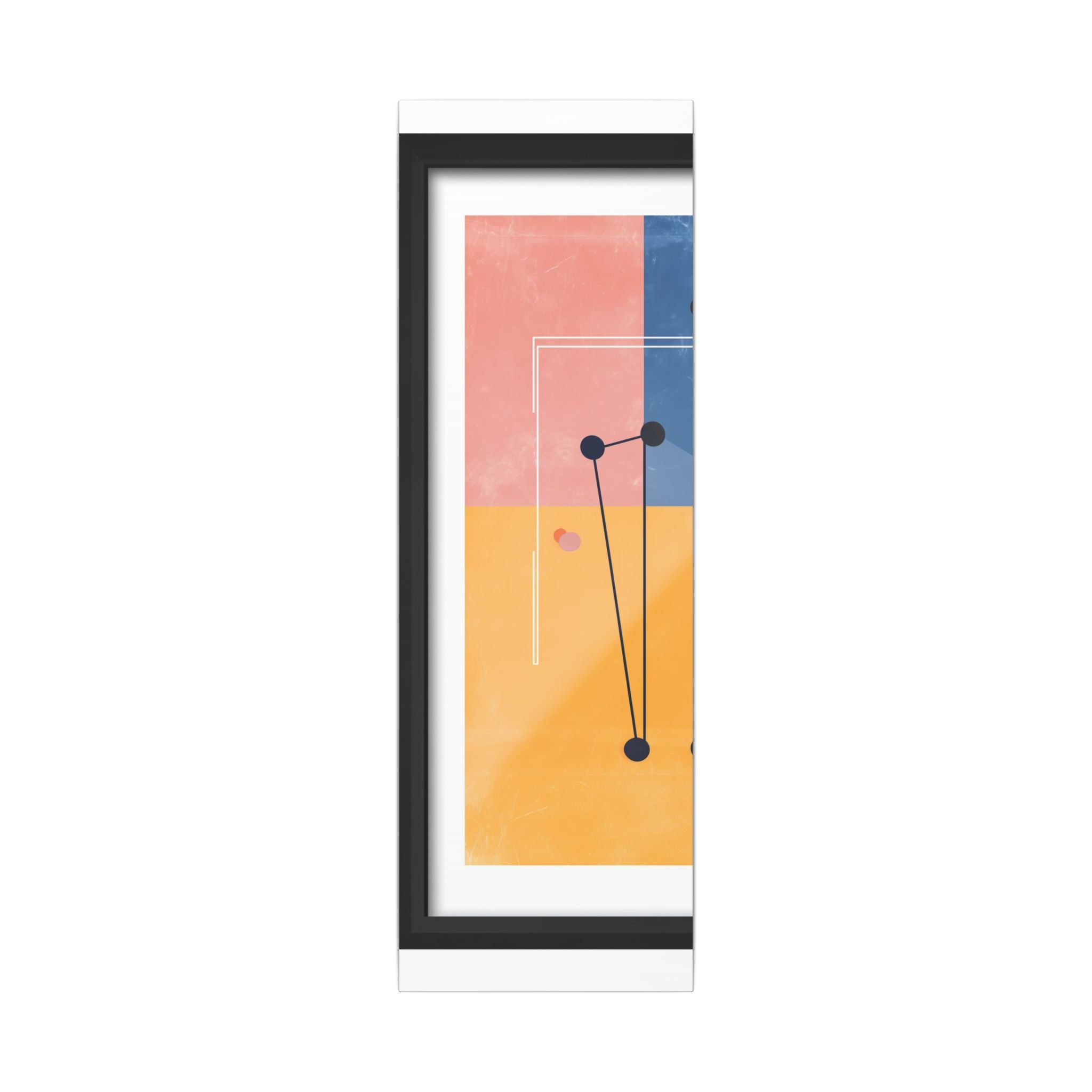 Geometric Harmony: Minimalist Color Blocks, Digital Abstract Design, Structural Contemporary Art   |   Custom Orders Accepted