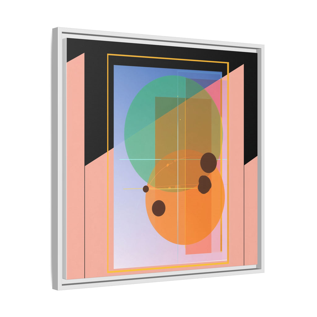 Geometric Harmony: Abstract Composition, Overlapping Shapes, Precision Design   |   Custom Orders Accepted