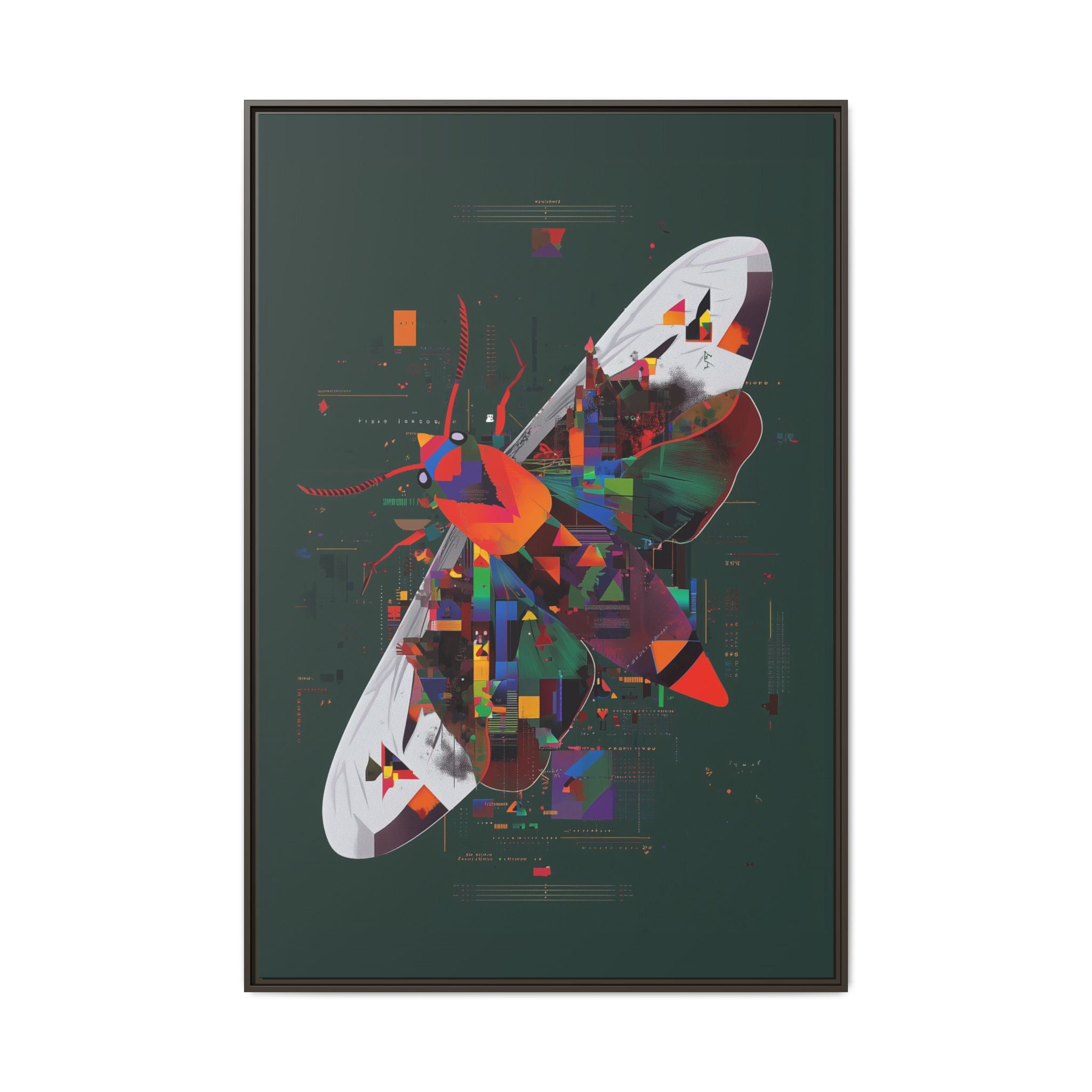 Geometric Metamorphosis: Digital Butterfly Design, Tech-Organic Art Visualization   |    Custom Orders Available