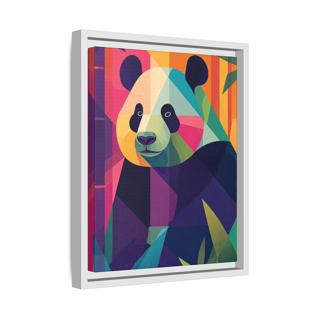 Geometric Panda: Mosaic Wildlife Portrait, Digital Polygonal Art   |  Personalized & Custom Orders Available