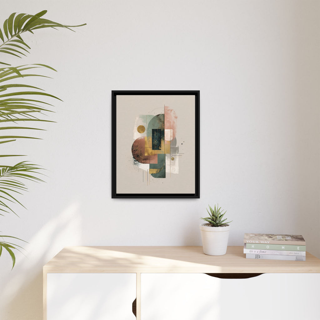 Organic Geometries: Fragmented Forms, Digital Abstract Composition, Layered Minimalist Art   |   Custom Orders Accepted