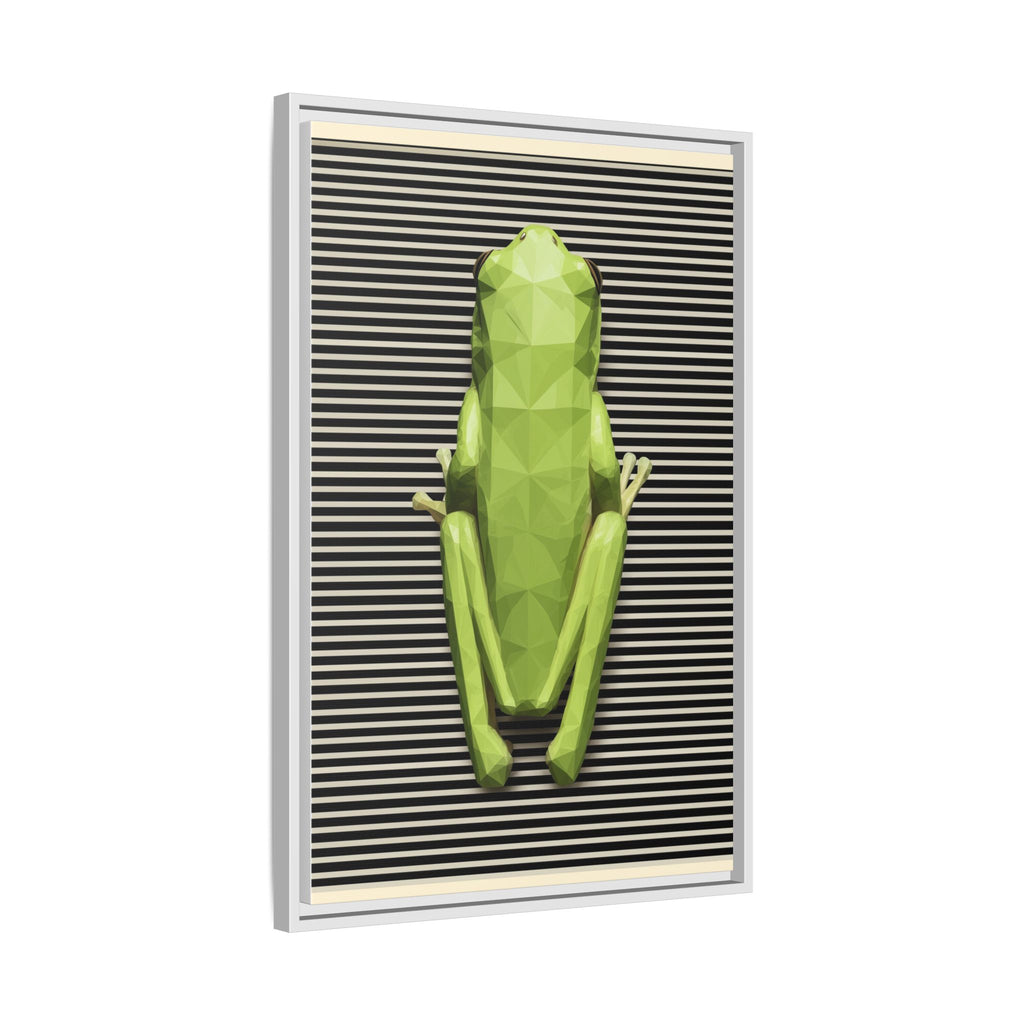 Geometric Amphibian: Low-Poly Frog Design, Digital Art Minimalism   |  Personalized & Custom Orders Available