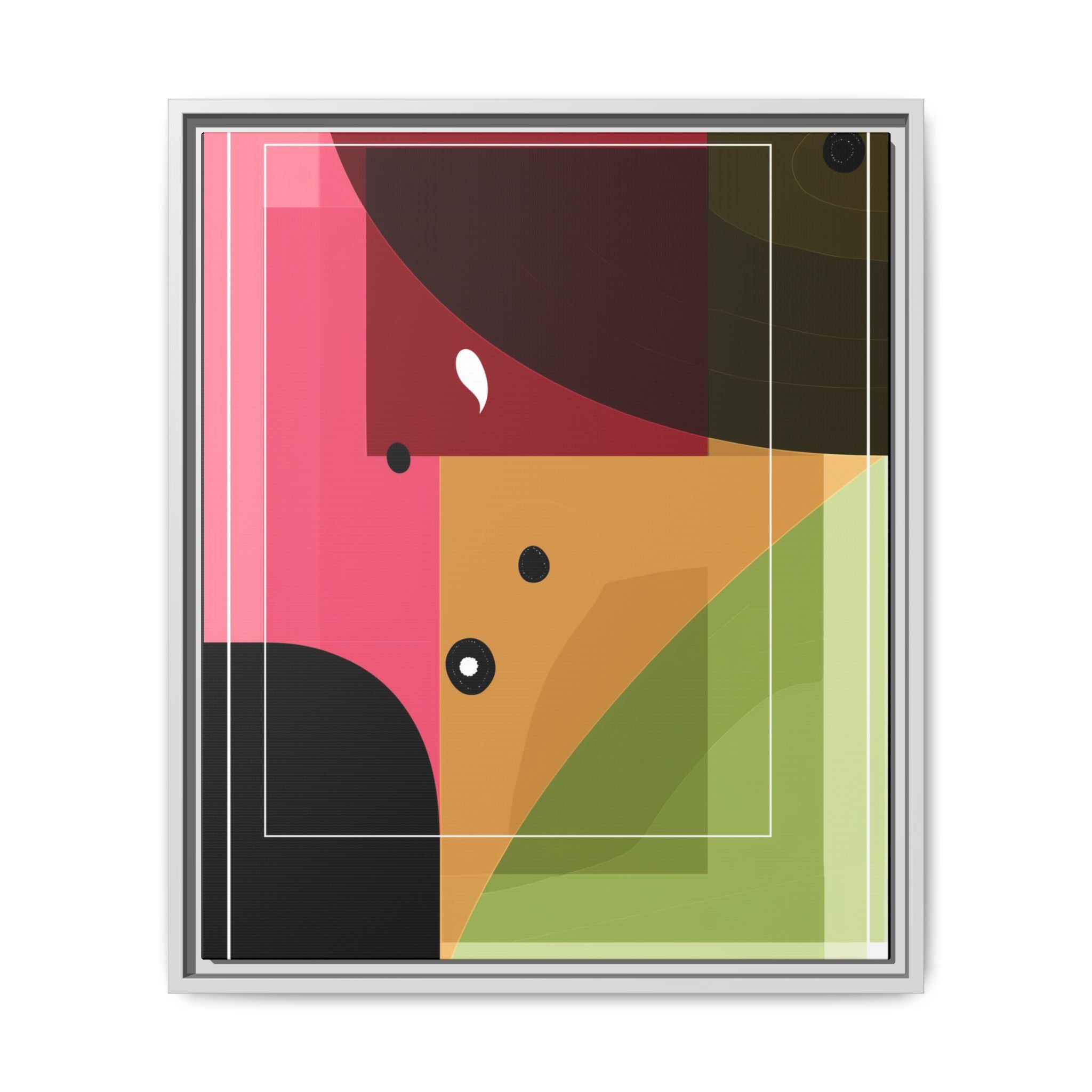 Geometric Convergence: Abstract Modernist Composition, Constructivist Color Blocking, Layered Geometric Design   |   Custom Orders Accepted