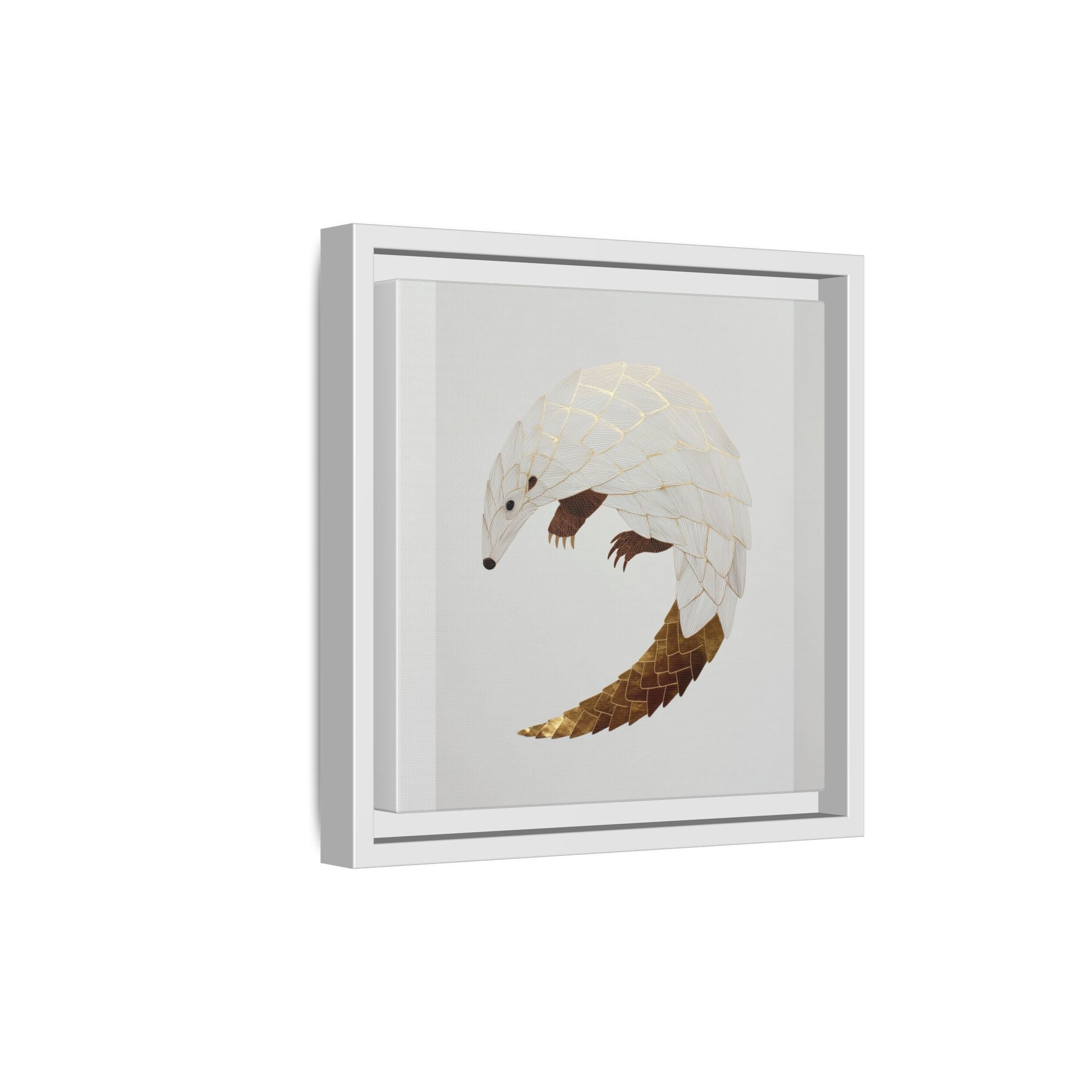 Geometric Hedgehog: Architectural Animal Portrait, Layered Geometric Illustration   |  Personalized & Custom Orders Available