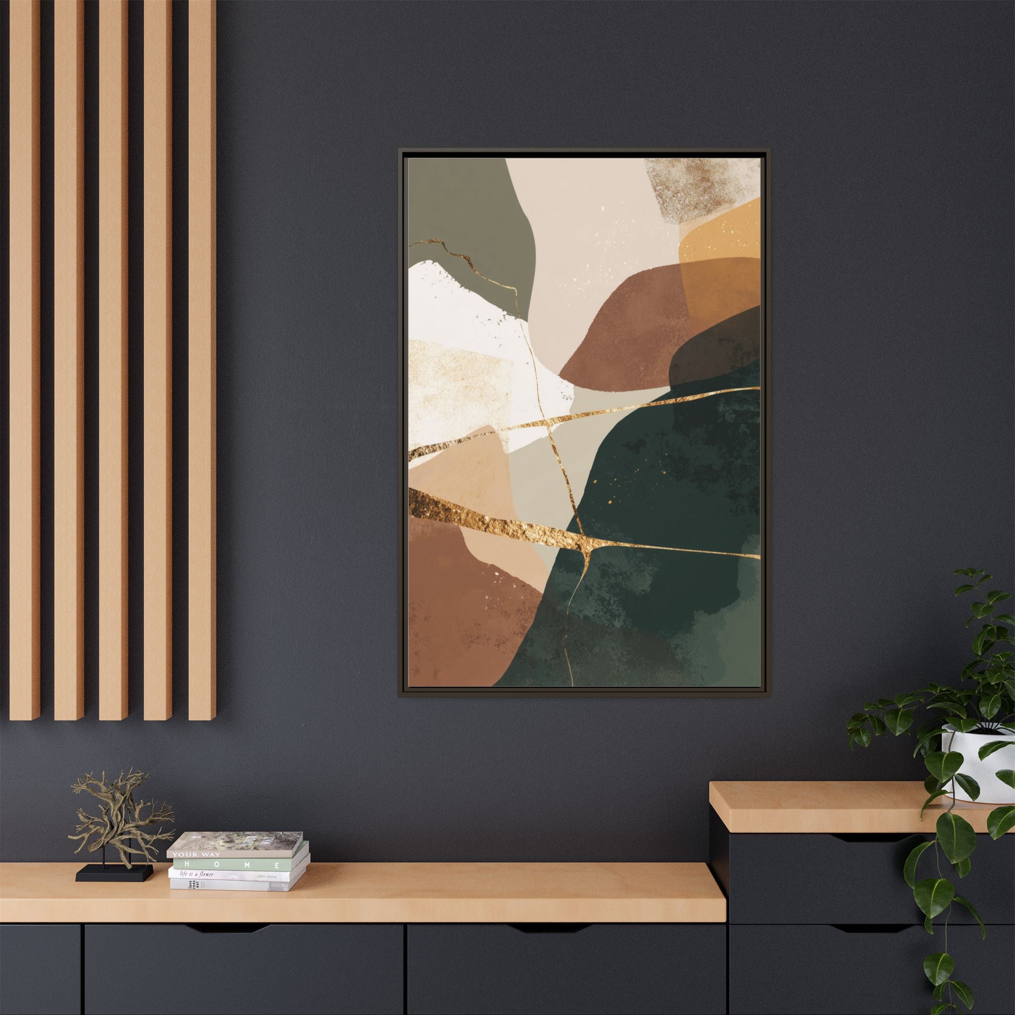 Geological Whispers: Organic Abstractions, Metallic Landscapes, Contemporary Minimalist Design   |   Custom Orders Accepted