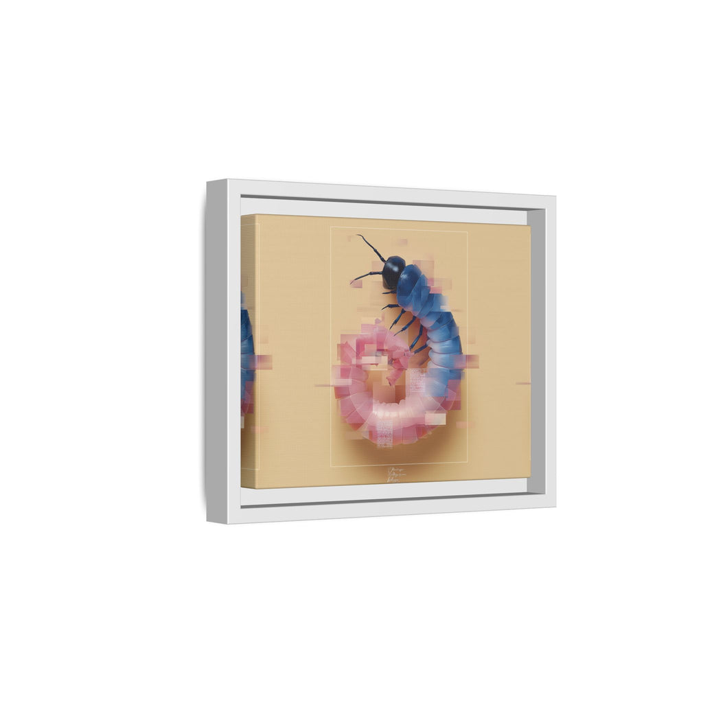 Glitched Symmetry: Digital Insect Mosaic, Pixelated Fragmentation   |    Custom Orders Available