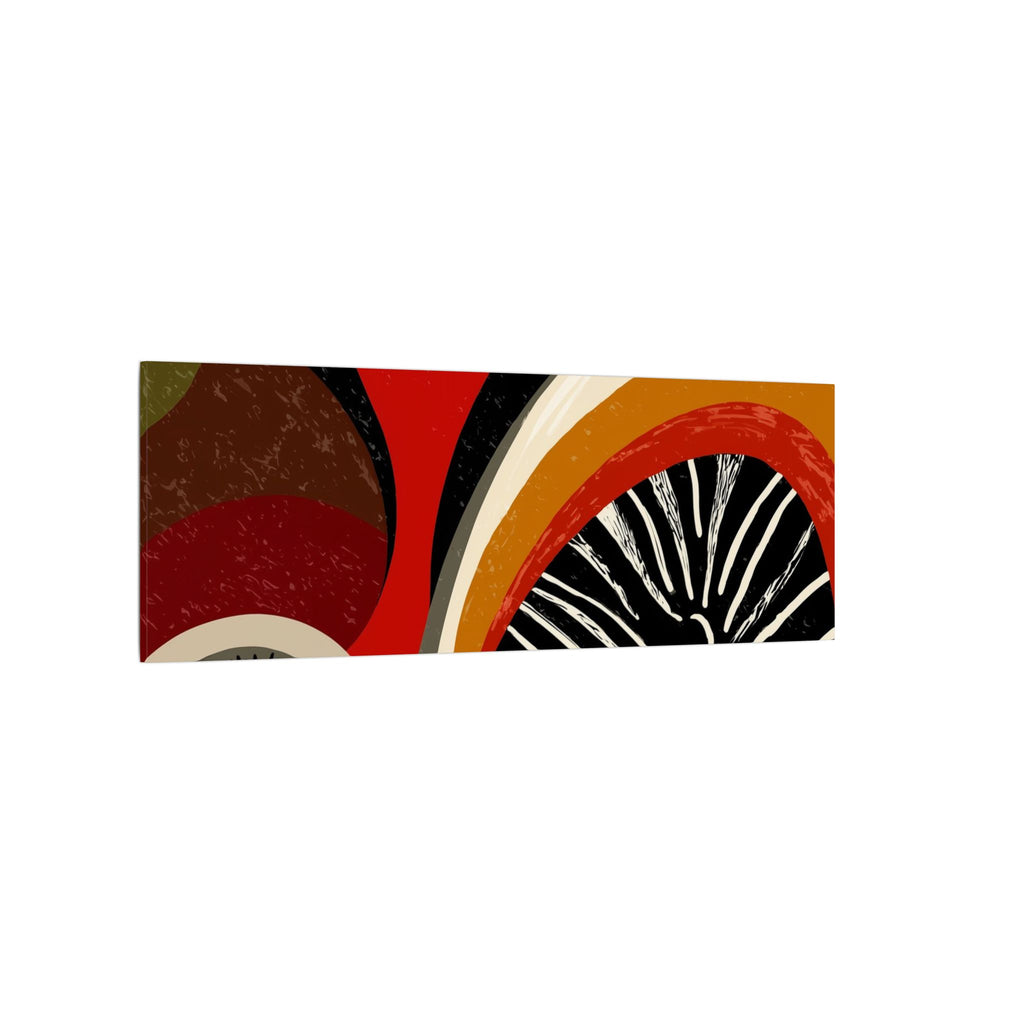 Harmonic Convergence: Organic Geometry, Mid-Century Modern Abstract, Earthy Palette Composition   |   Custom Orders Accepted