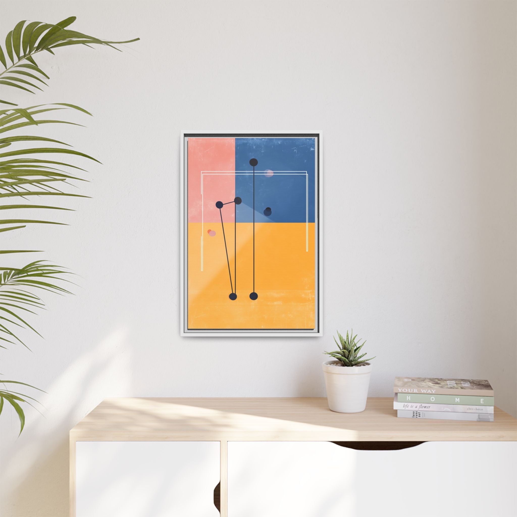 Nexus of Connection: Geometric Abstraction, Modernist Composition, Digital Color Blocks   |   Custom Orders Accepted