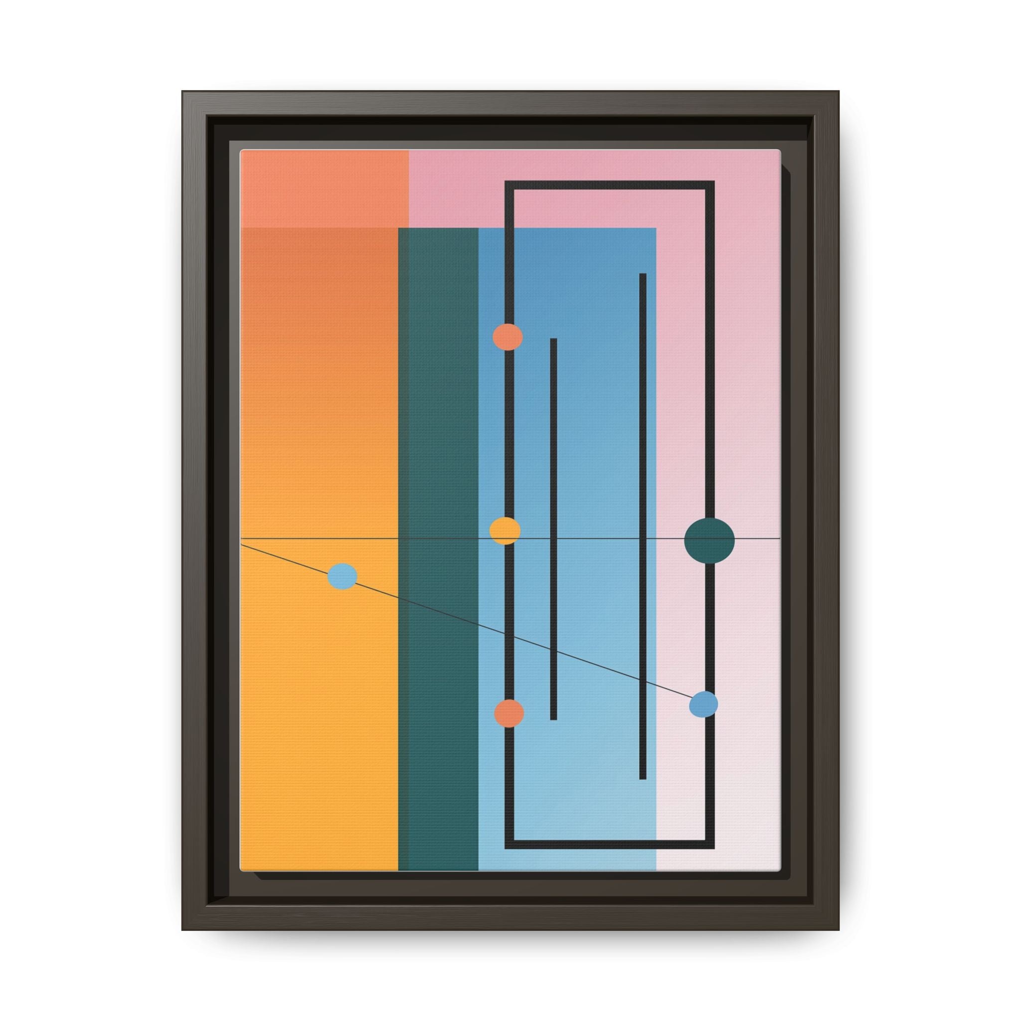 Geometric Harmony: Constructivist Color Planes, Modernist Composition, Abstract Spatial Rhythm   |   Custom Orders Accepted