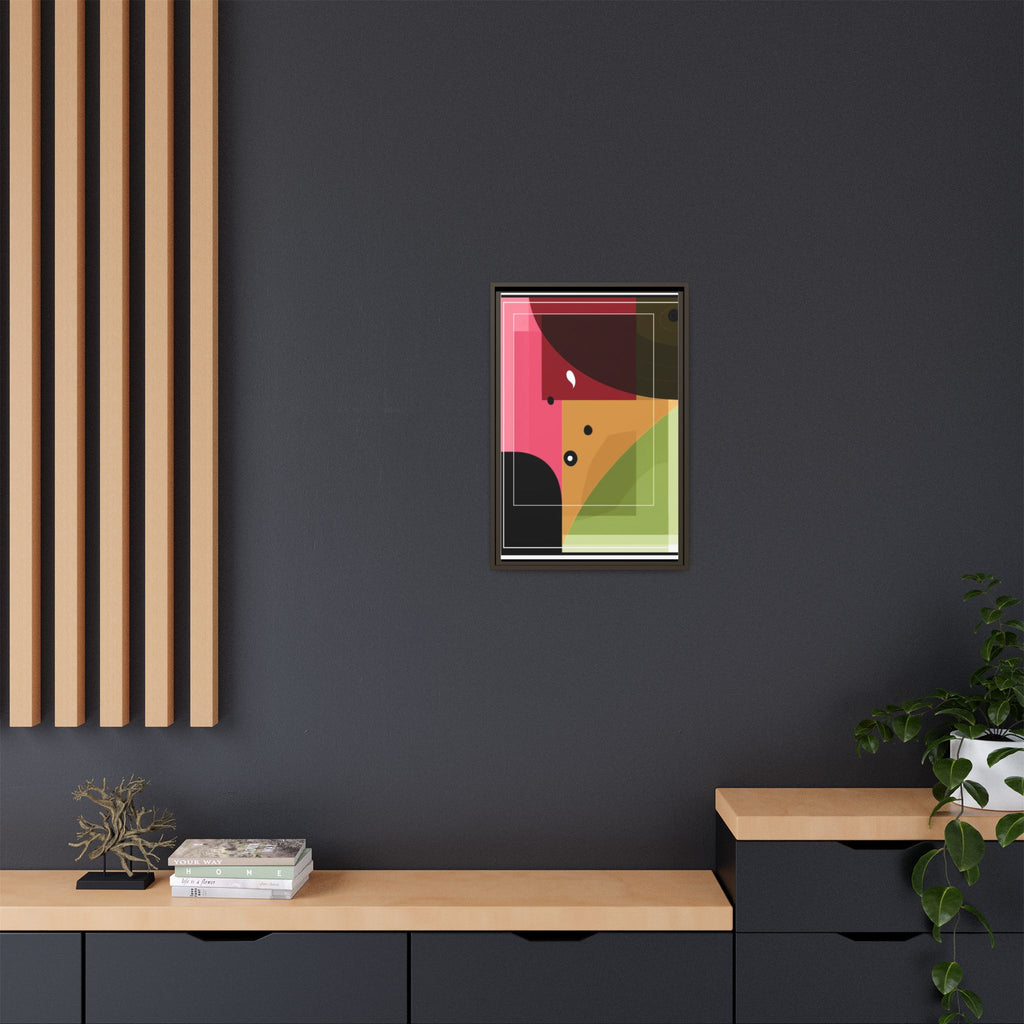 Geometric Convergence: Abstract Modernist Composition, Constructivist Color Blocking, Layered Geometric Design   |   Custom Orders Accepted