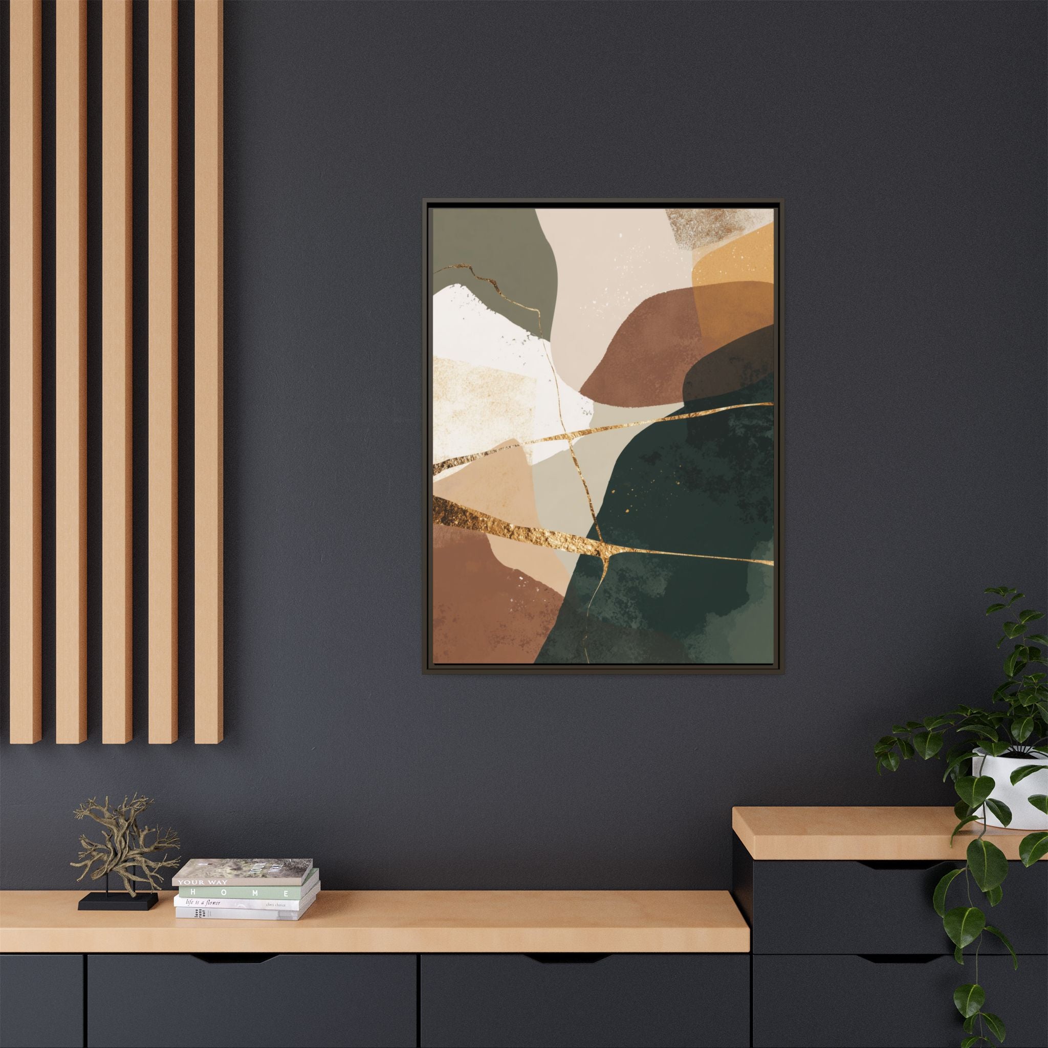 Geological Whispers: Organic Abstractions, Metallic Landscapes, Contemporary Minimalist Design   |   Custom Orders Accepted