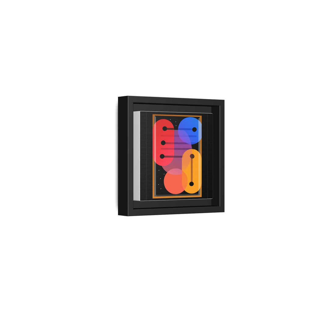 Celestial Geometry: Organic Shapes in Motion, Digital Abstract Composition, Vibrant Color Intersections   |   Custom Orders Accepted