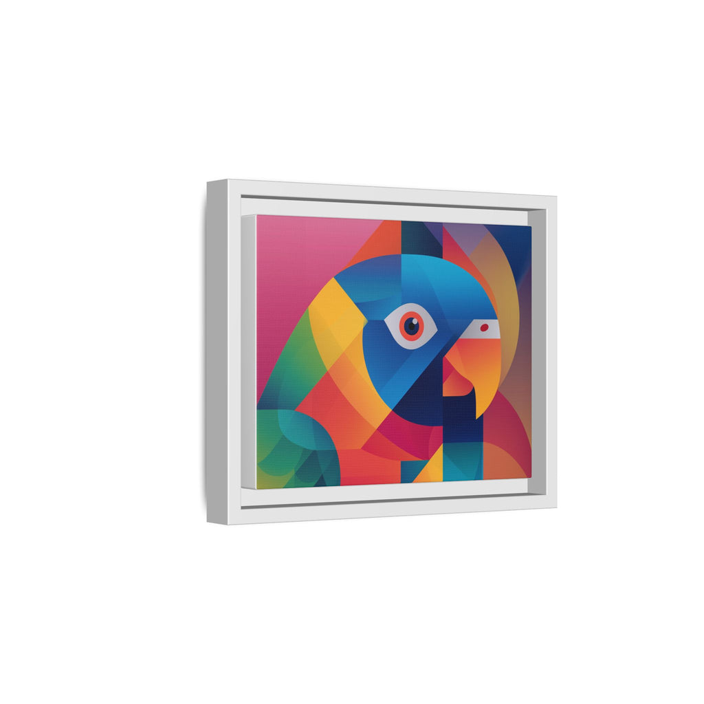 Prismatic Parrot: Cubist Deconstruction, Geometric Color Explosion   |  Personalized & Custom Orders Available