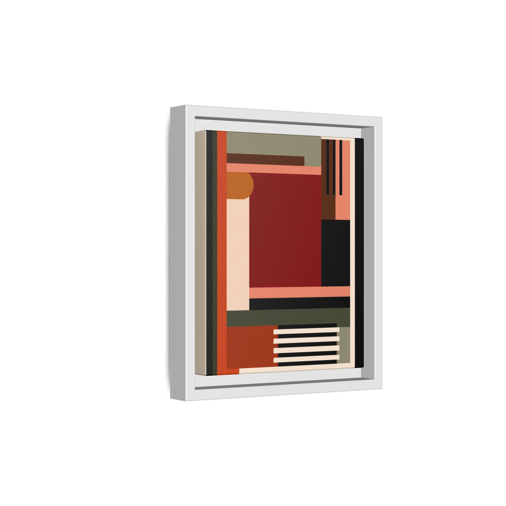Architectural Geometries: Modern Abstract Composition, Bauhaus-Inspired Design, Geometric Color Blocking   |   Custom Orders Accepted