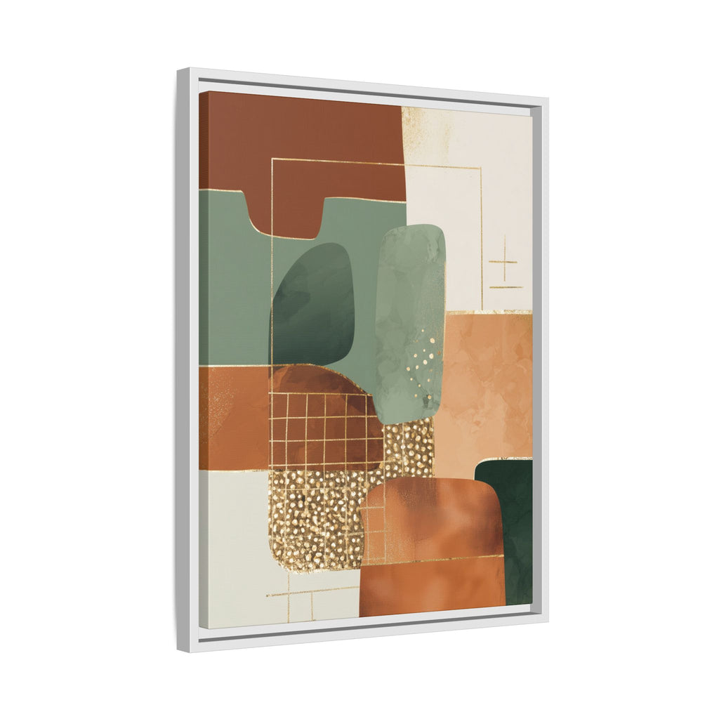 Geometric Harmony: Abstract Minimalist Art, Mid-Century Modern Design, Organic Shapes Composition   |   Custom Orders Accepted