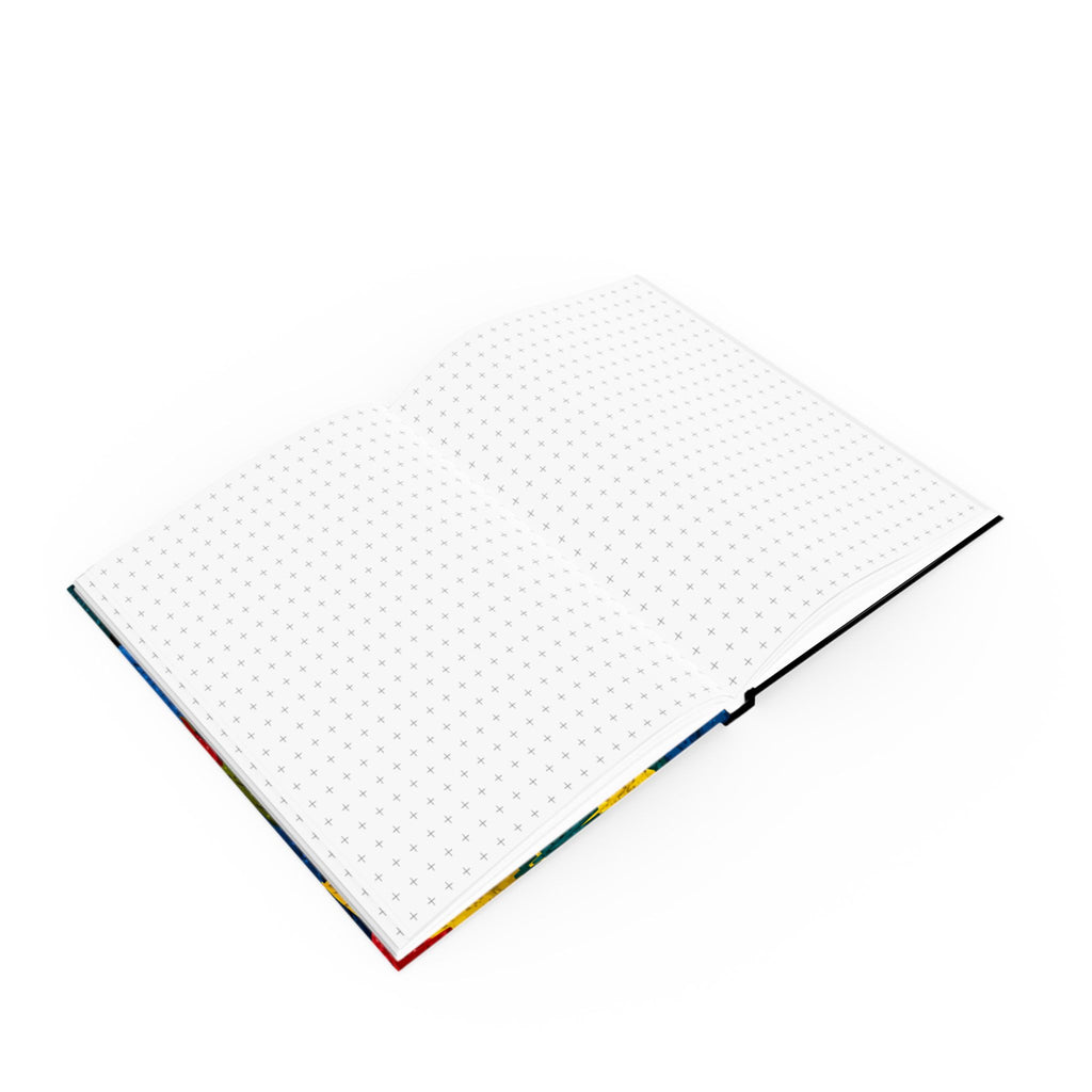 Leafscape in Chromatic Bloom: Contemporary Botanical Illustration, Dotted Texture Design, Vibrant Color Palette | Custom Orders Accepted