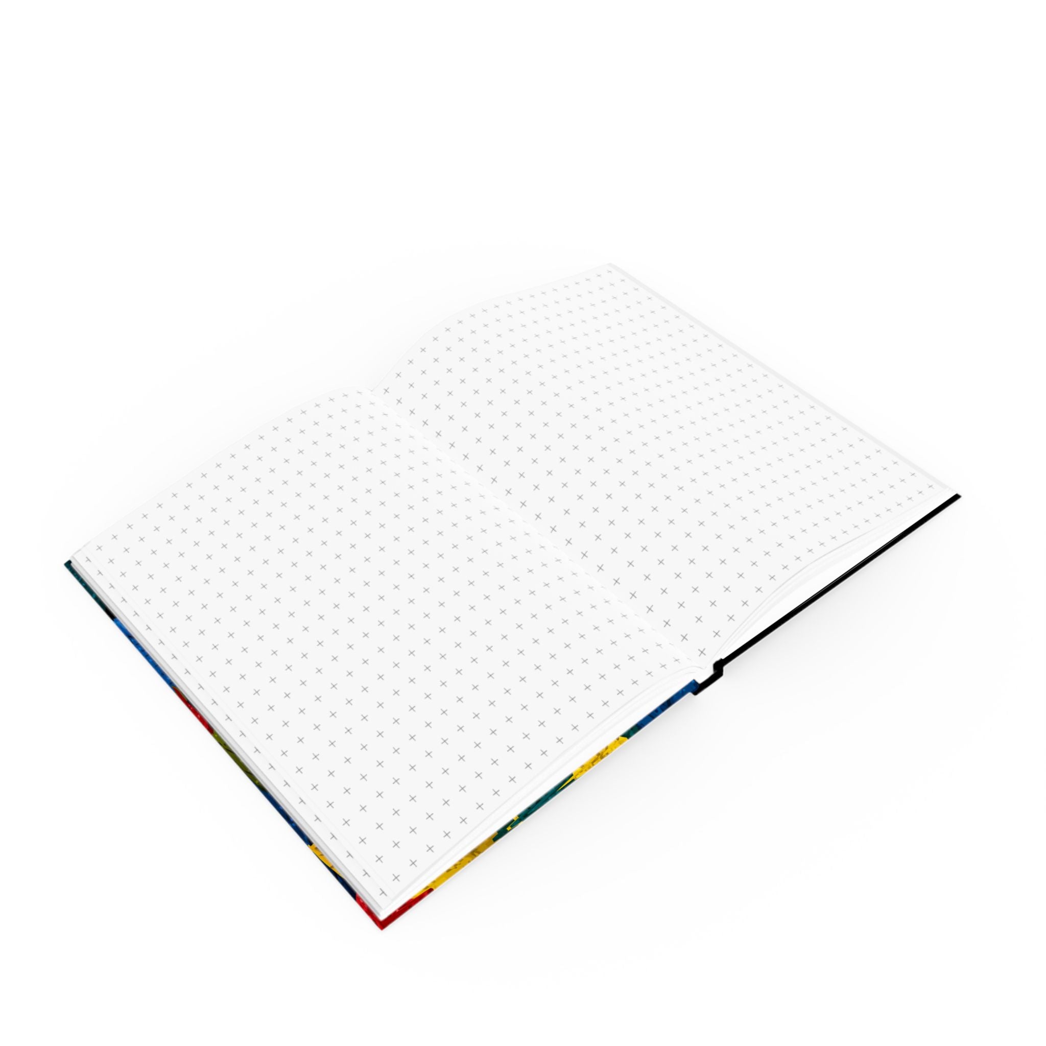 Leafscape in Chromatic Bloom: Contemporary Botanical Illustration, Dotted Texture Design, Vibrant Color Palette | Custom Orders Accepted