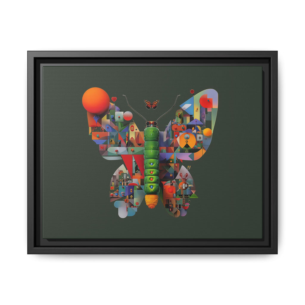 Furnie: Geometric Butterfly Mosaic, Digital Art Landscape   |    Custom Orders Available