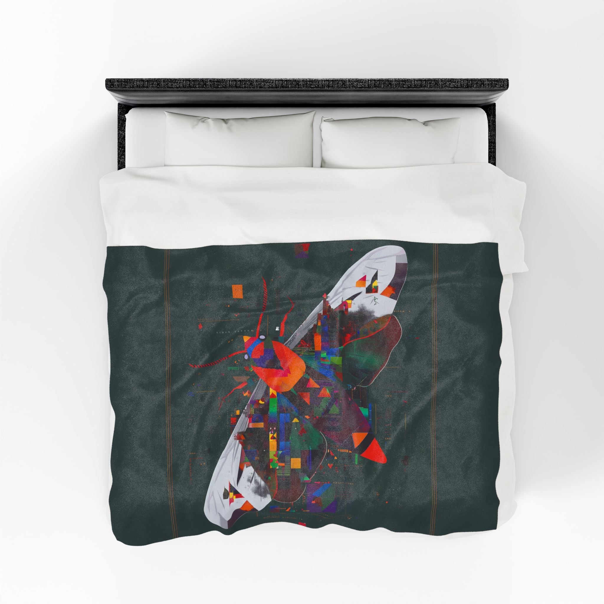 Digital Butterfly: Geometric Metamorphosis, Technological Nature   |    Custom Orders Available