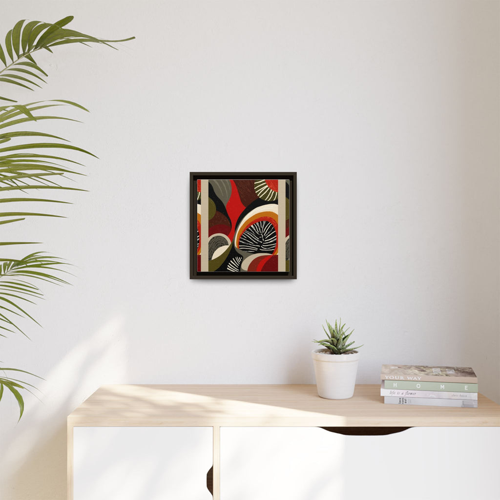 Geometric Rhythm: Abstract Composition, Mid-Century Modern Art, Radial Design Inspiration   |   Custom Orders Accepted