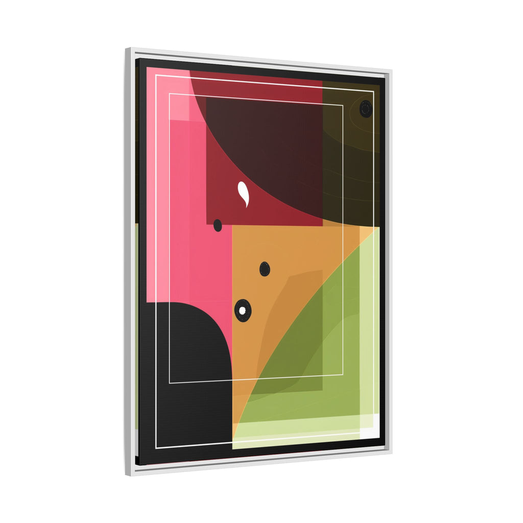 Geometric Convergence: Abstract Modernist Composition, Constructivist Color Blocking, Layered Geometric Design   |   Custom Orders Accepted