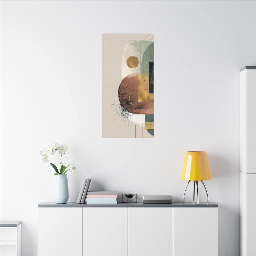 Geometric Harmony: Abstract Composition, Modernist Minimalism, Ethereal Design Layers   |   Custom Orders Accepted