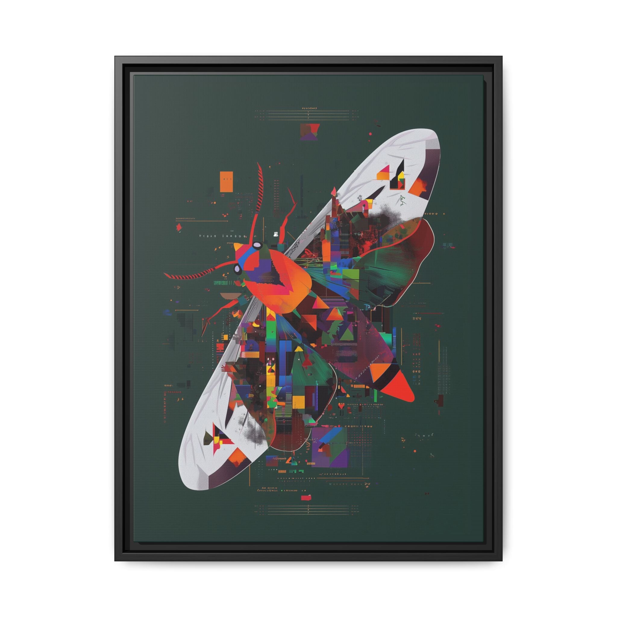 Geometric Metamorphosis: Digital Butterfly Design, Tech-Organic Art Visualization   |    Custom Orders Available