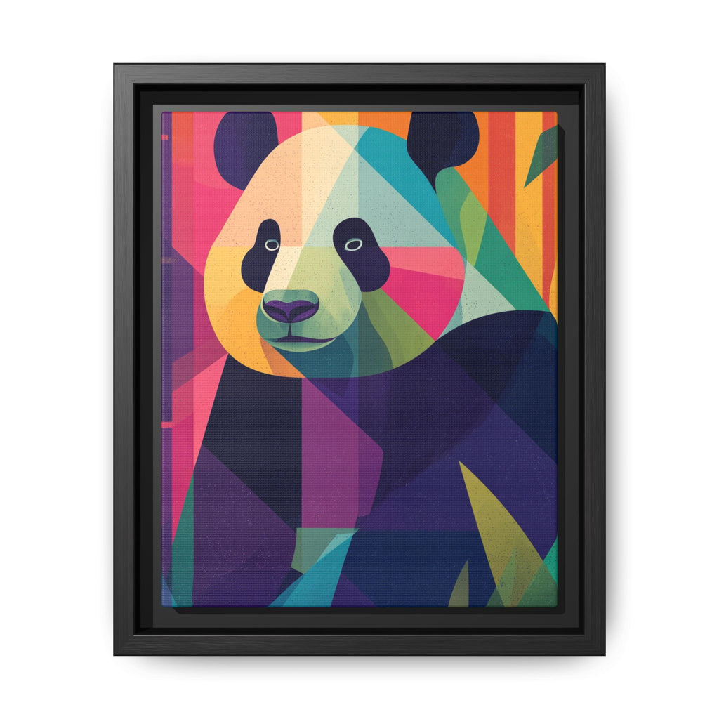 Geometric Panda: Mosaic Wildlife Portrait, Digital Polygonal Art   |  Personalized & Custom Orders Available