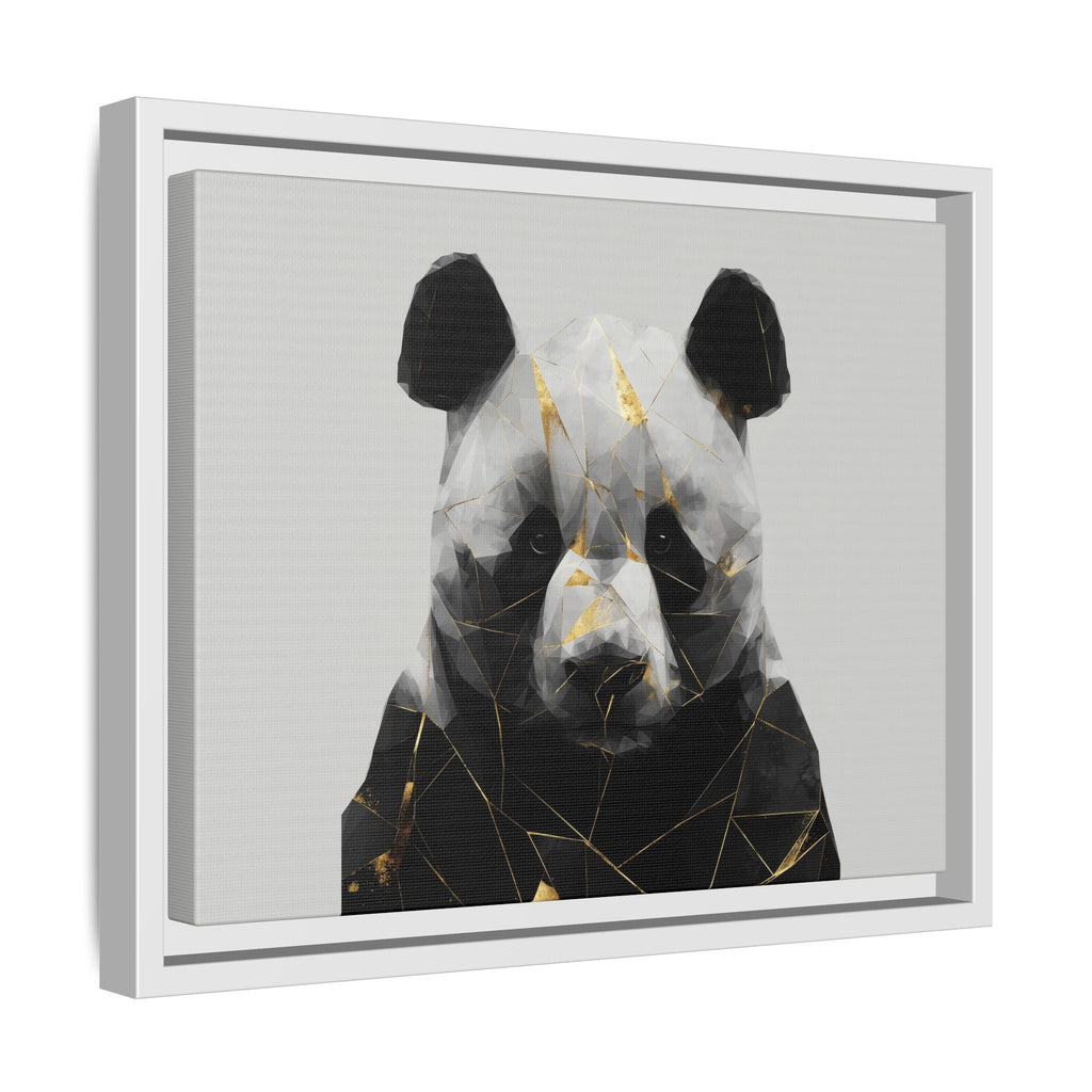 Fractured Panda: Geometric Wildlife Art, Low-Poly Contemporary Portrait   |  Personalized & Custom Orders Available