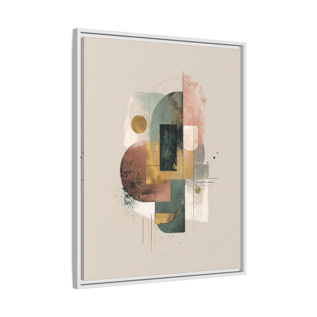 Organic Geometries: Fragmented Forms, Digital Abstract Composition, Layered Minimalist Art   |   Custom Orders Accepted