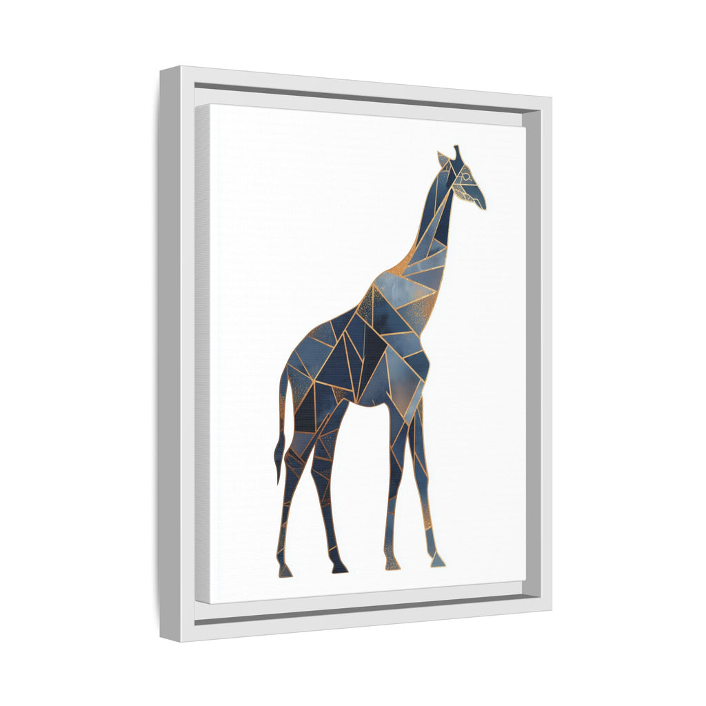 Geometric Giraffe Framed Print : Polygonal Wildlife Art, Modern Mosaic Design   |  Personalized & Custom Orders Available