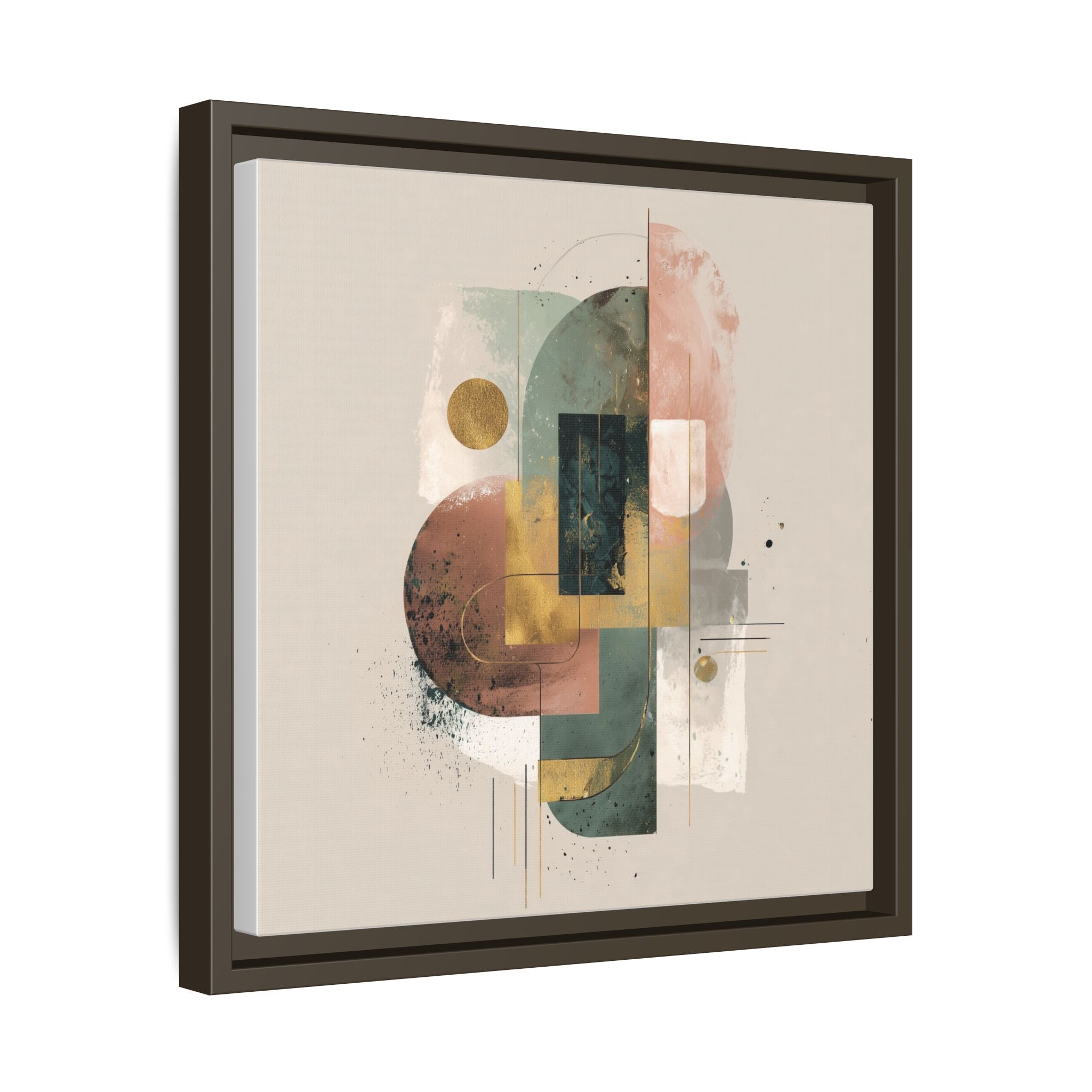 Organic Geometries: Fragmented Forms, Digital Abstract Composition, Layered Minimalist Art   |   Custom Orders Accepted