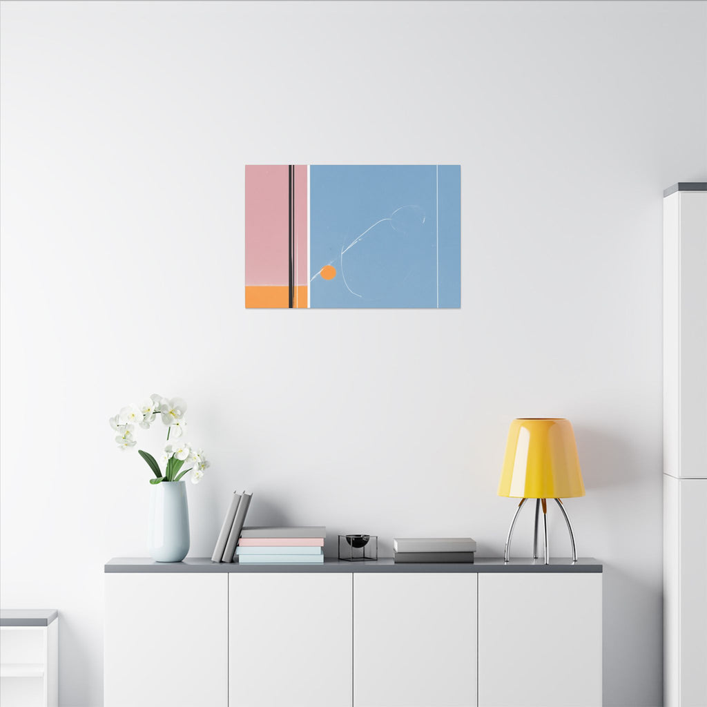 Geometric Harmony: Abstract Minimalist Composition, Modernist Color Fields, Constructivist Design Principles   |   Custom Orders Accepted